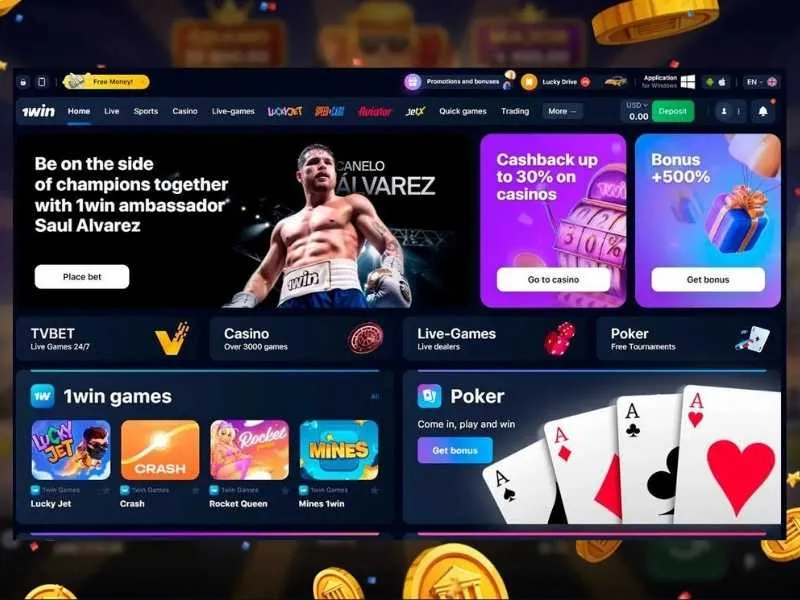 Deposits and Withdrawals at 1Win Casino