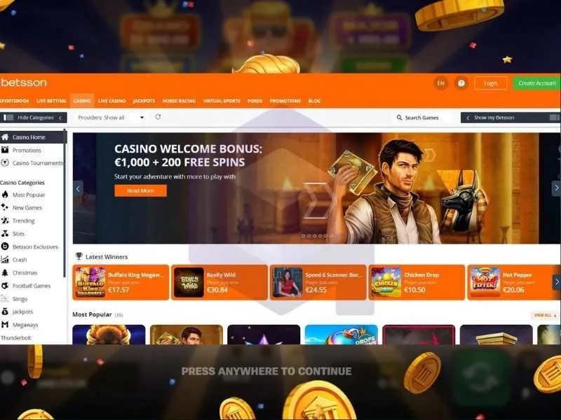 Play Rump & Friends at Betsson Casino